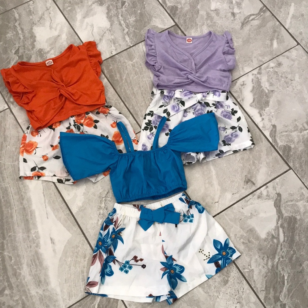 NEW -GIRLS Matching Sets | Bundle of three sets | 100 | 3-4T
